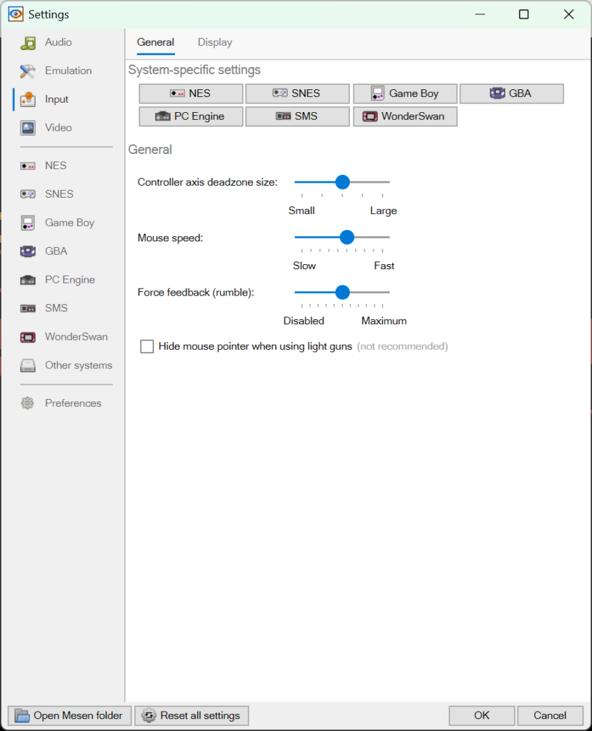 Deadzone(死區)與手把相關滑桿示意
