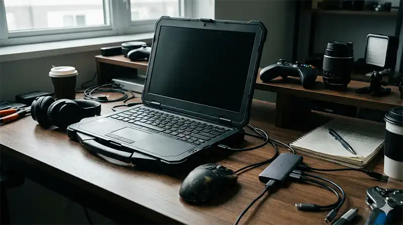 挿絵_事例紹介_愛用PC環境imagery