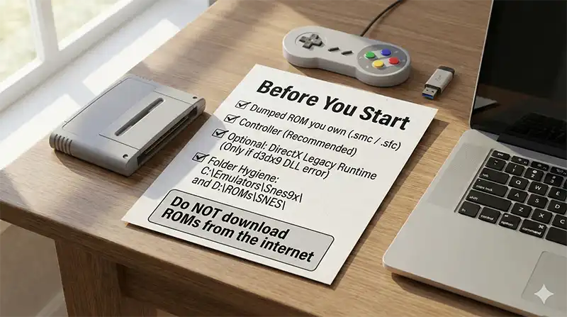 Snes9x_Before_You_Start_Checklist