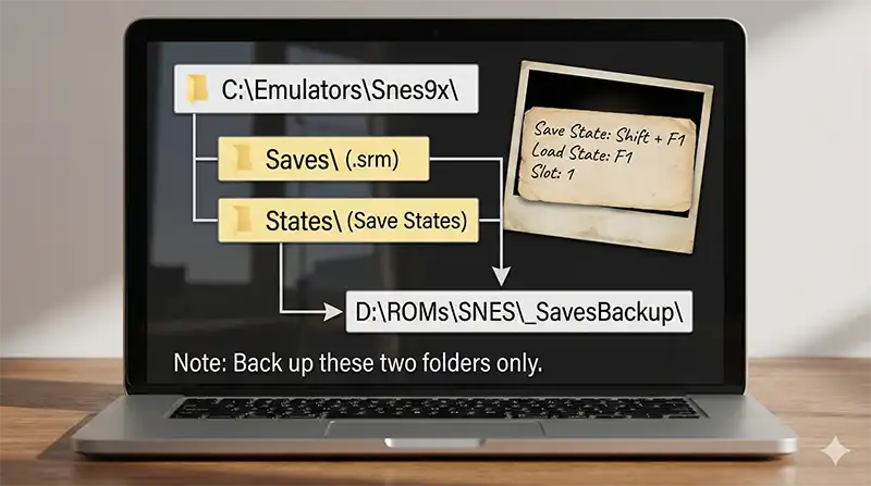 Snes9x_Saves_States_Backup_Folders