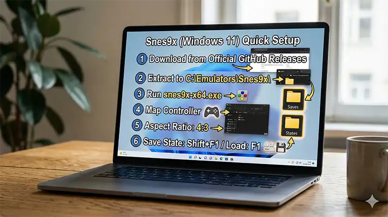 Snes9x_TLDR_Fast_Setup