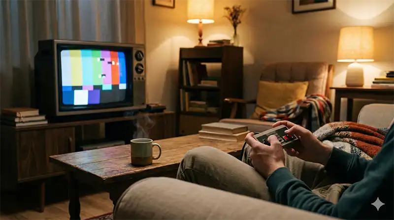 mesen_retro_gaming_summary_cozy