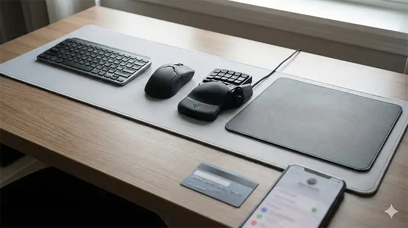 おすすめ4商品_選び方_購入導線_デスク上の比較