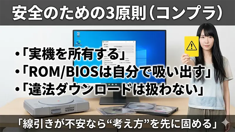ROM_BIOS_コンプラ3原則_図解