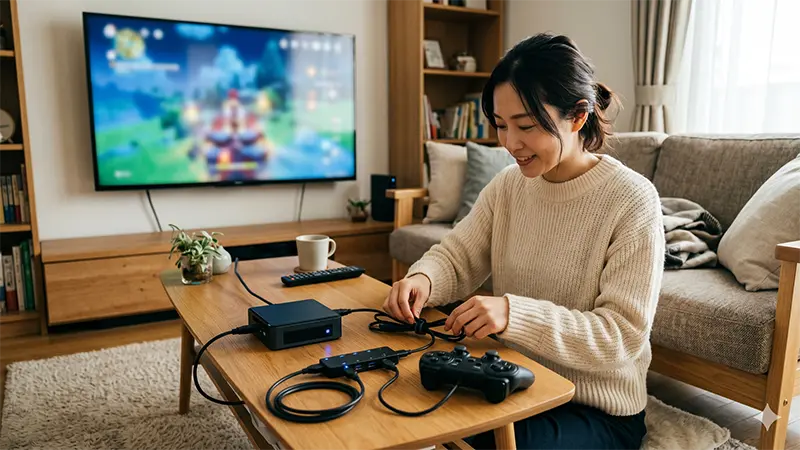 メガCD_BIOS_吸い出し_実機作業イメージ