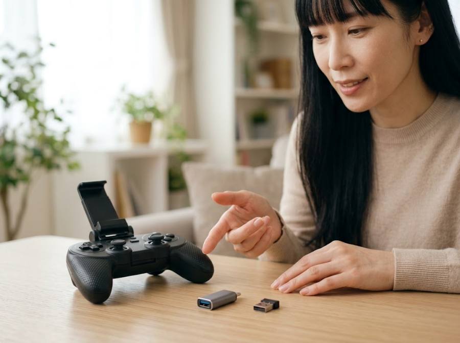 Bluetooth・USB-OTG・2.4GHzの接続方式を比較