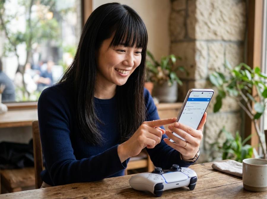 AndroidでコントローラーをBluetooth接続する手順