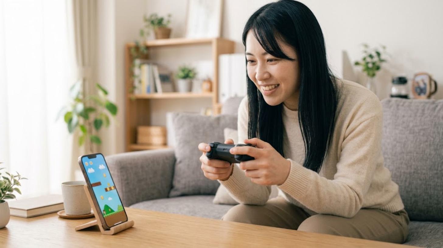 AndroidのPSPエミュにコントローラーを接続する