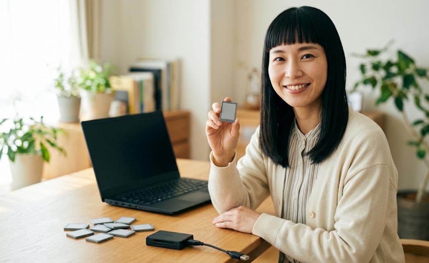 レトロゲームの吸い出し機器を机に並べて比較する様子（アイキャッチ）