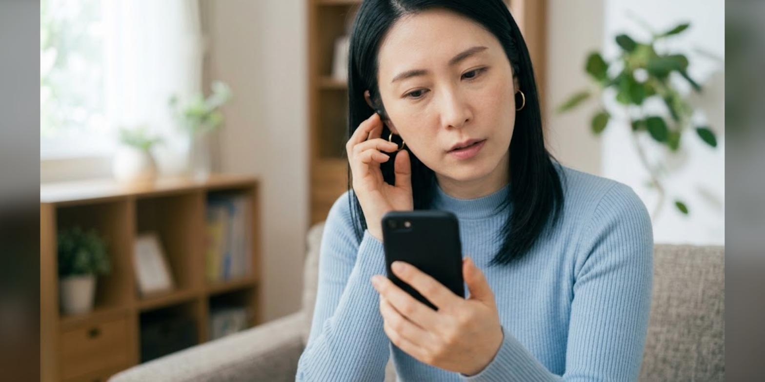 Androidのエミュレータで不具合が出たときに設定を確認している様子