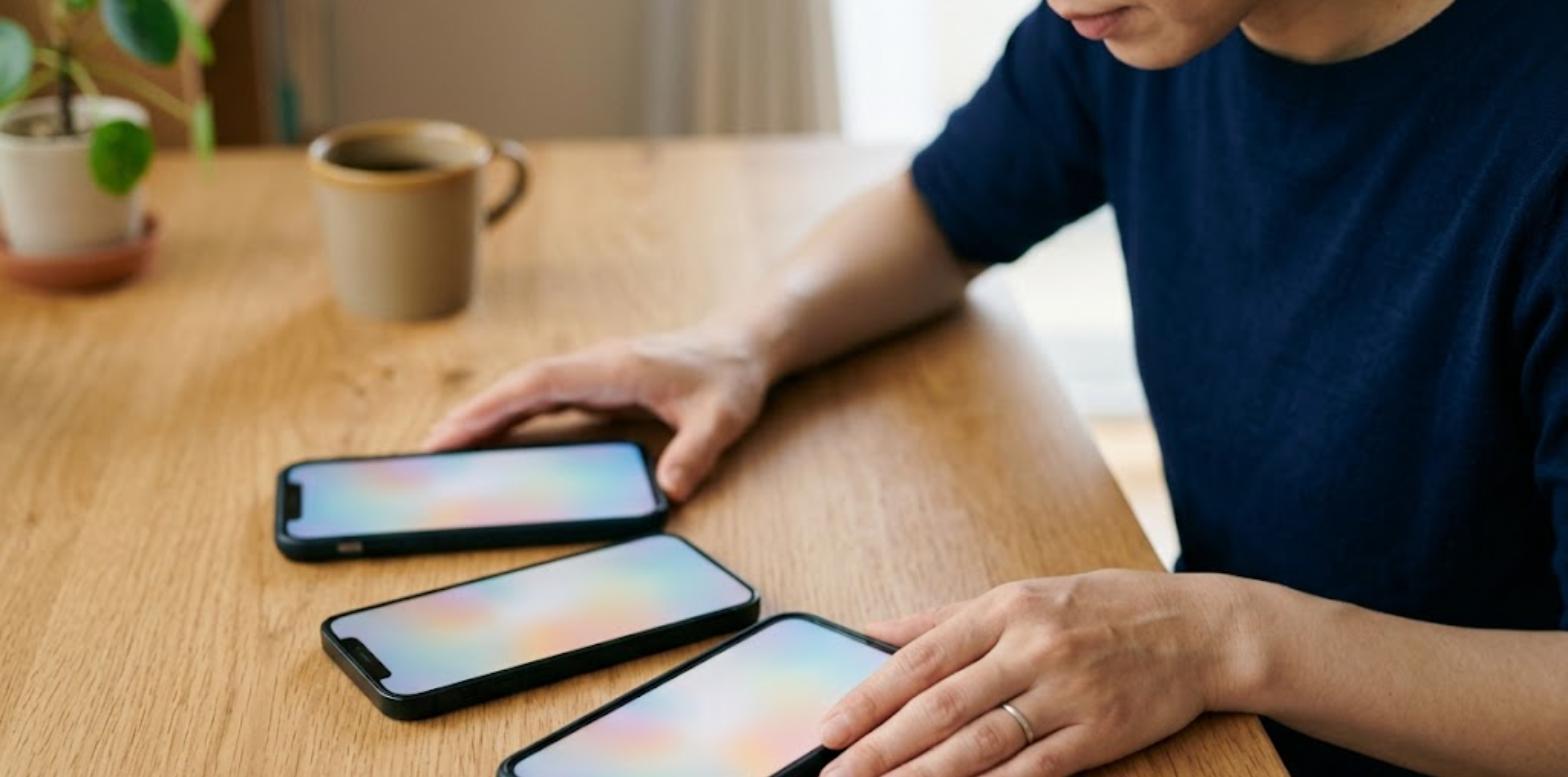 SoCの世代別に対応エミュレータの目安を比較する様子