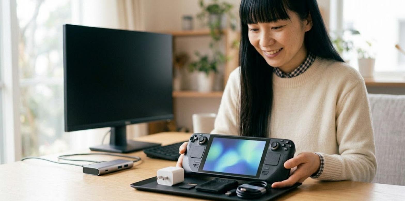 周辺機器を揃え終えた中華ゲーム機の環境（まとめ）