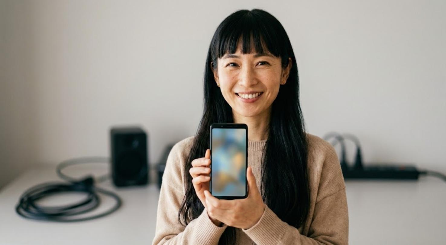 ドリームキャストエミュレータFlycastをAndroidにインストールする様子