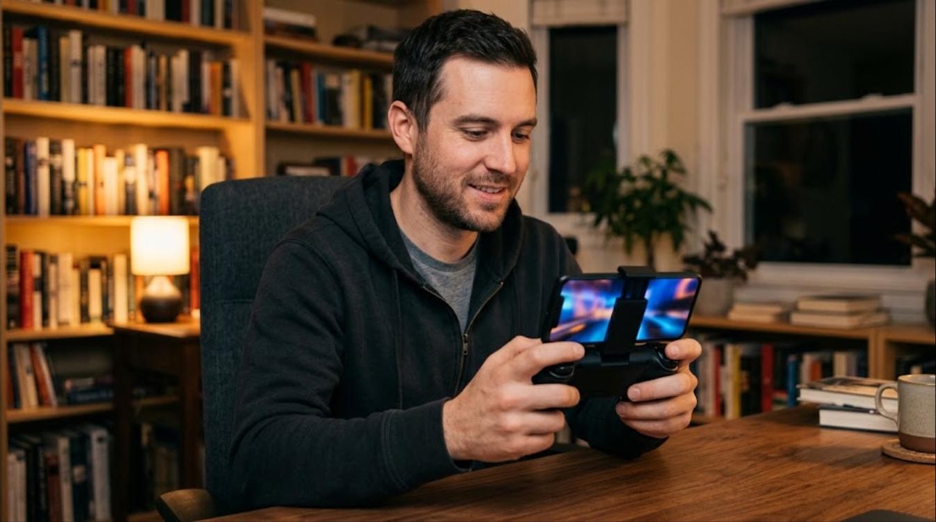 Playing PS2 games on an Android phone with a controller