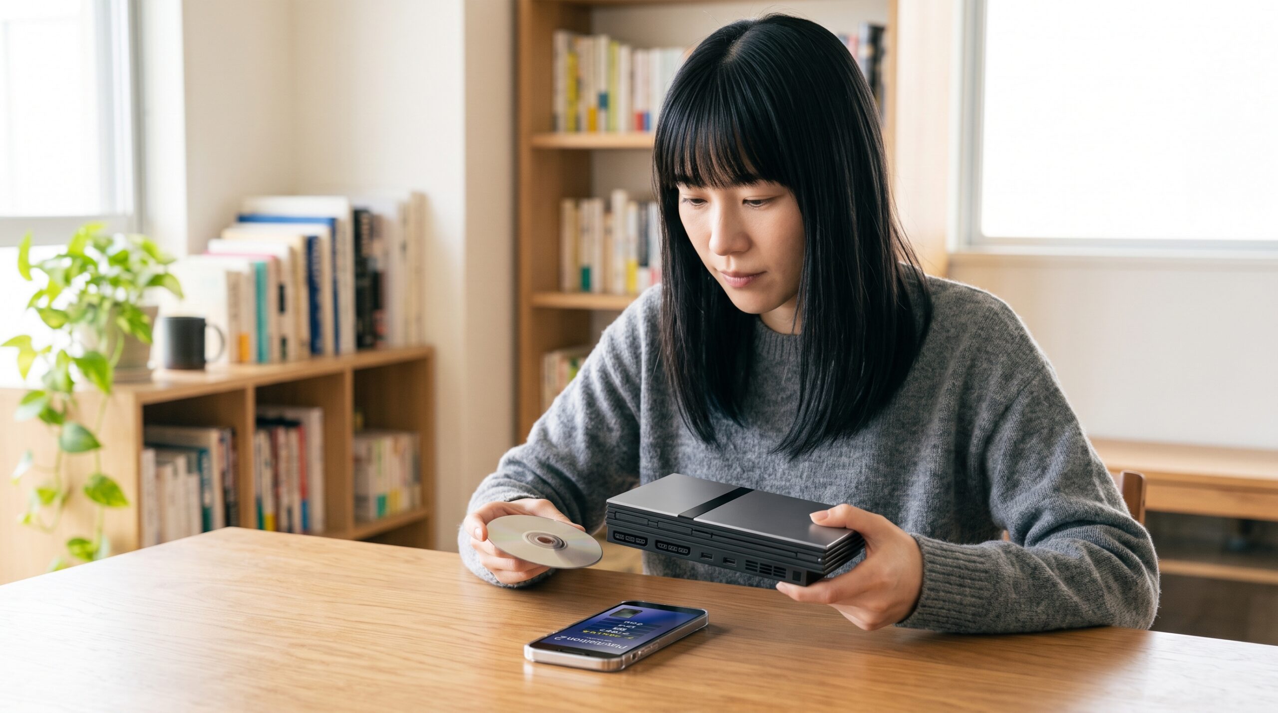 PS2実機からBIOSとソフトを用意する