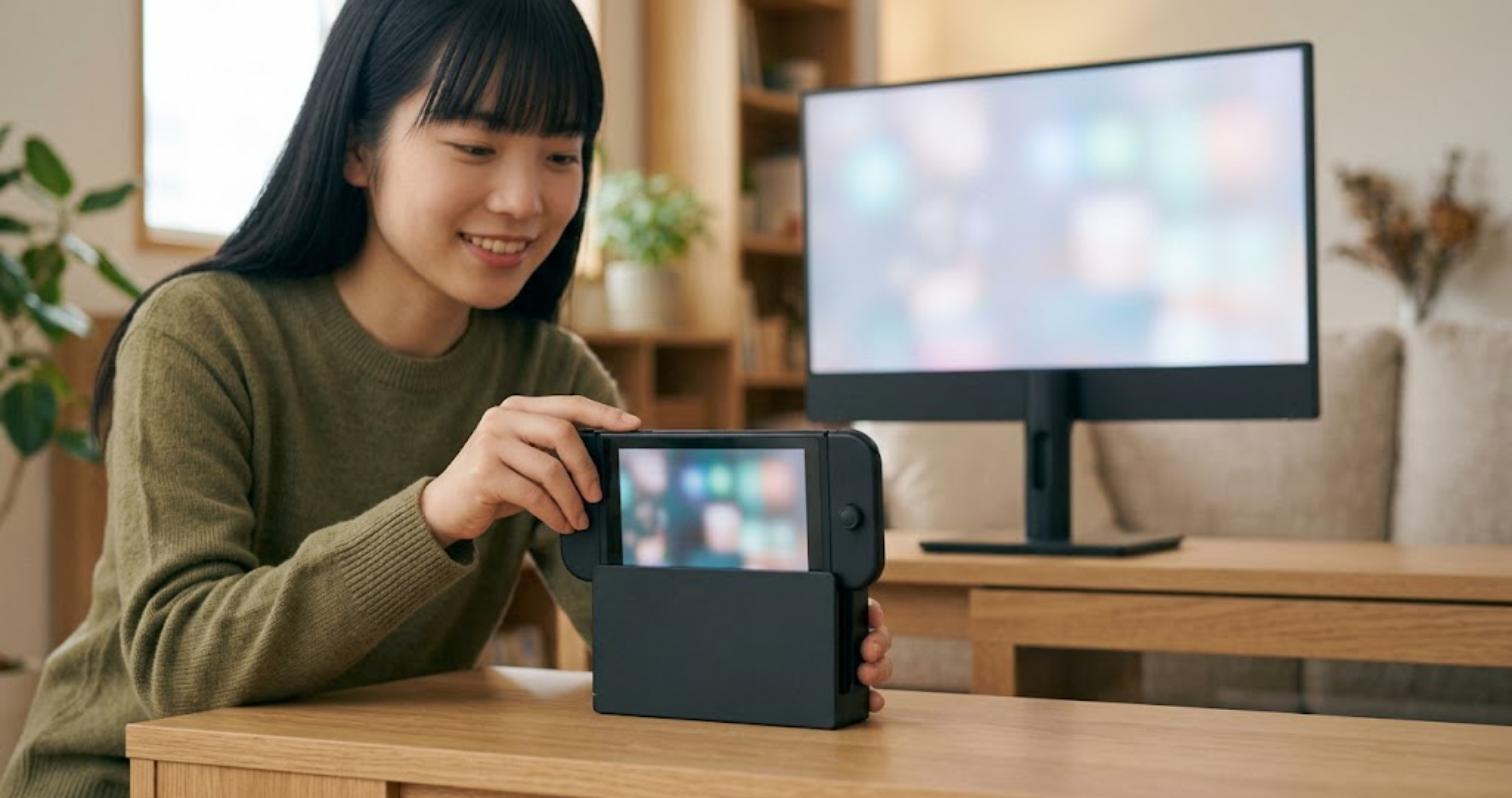 Switch 2をドックに接続して音声設定を確認する(switch2 モニター 音が出ない)