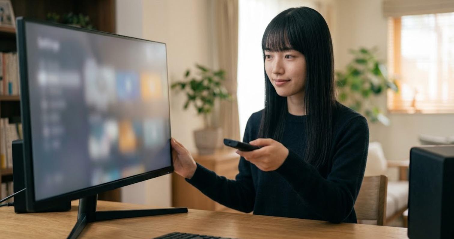 ゲーム機とモニターの設定を見直して映像を最適化する