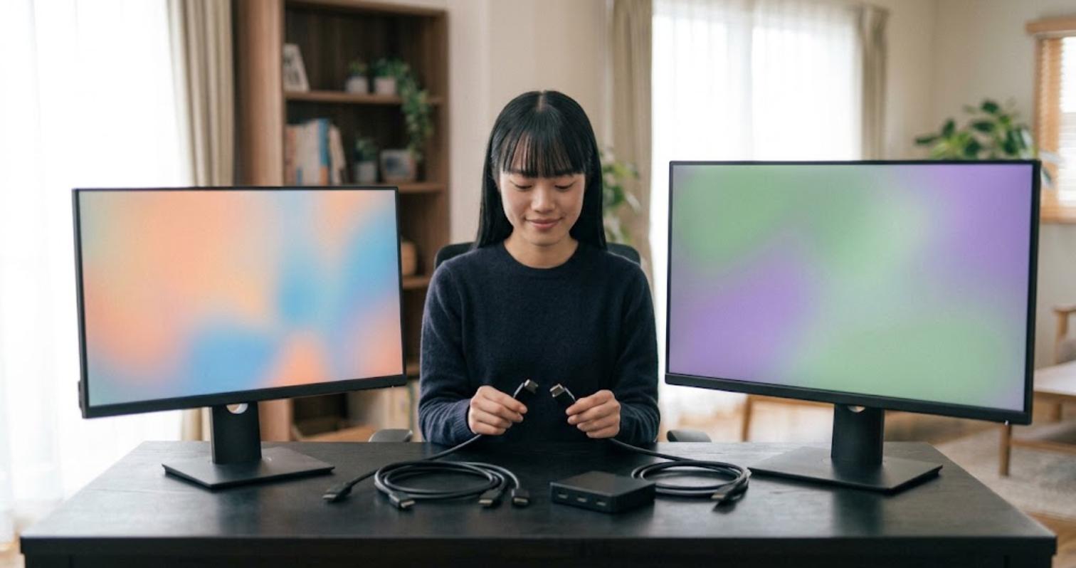 HDMIケーブルと切替器の帯域を確認する