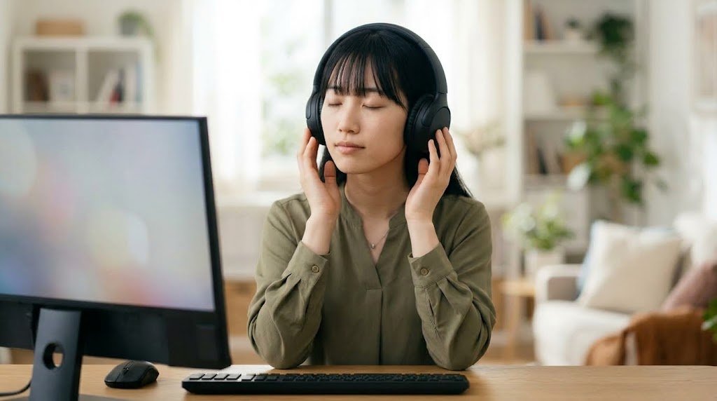 PS5の立体音響で音の方向を確認する