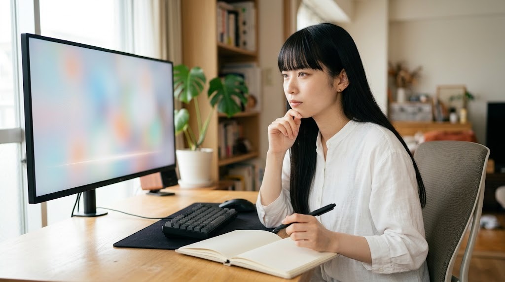 レトロゲームが4Kで汚く見える原因を整理する様子