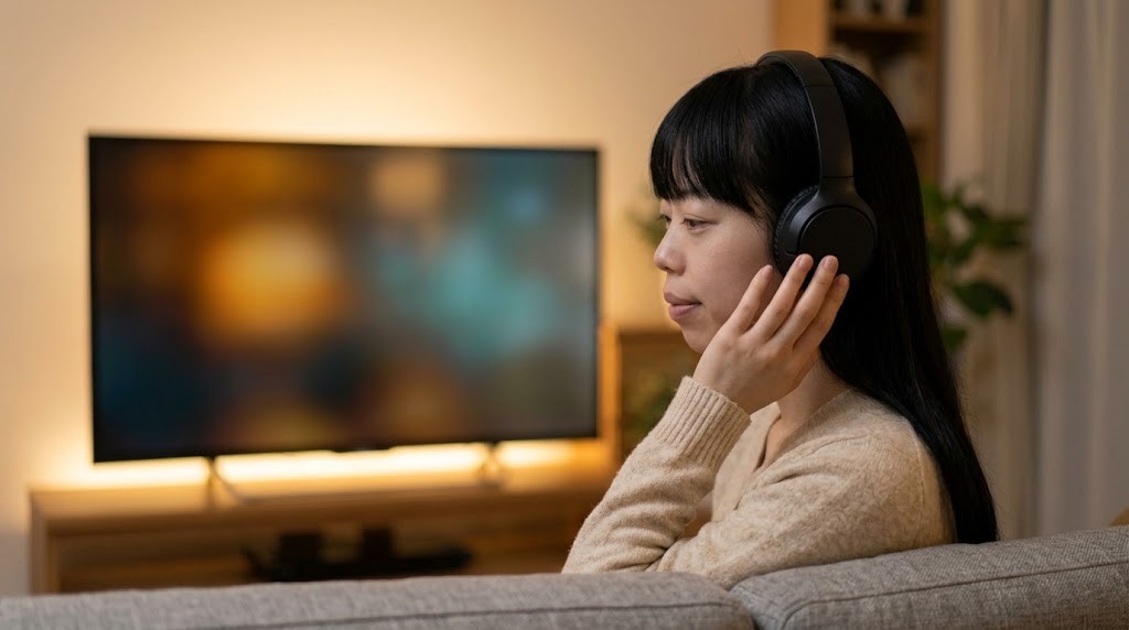 夜にGTA6を遊ぶためにゲーミングヘッドセットの音を調整する