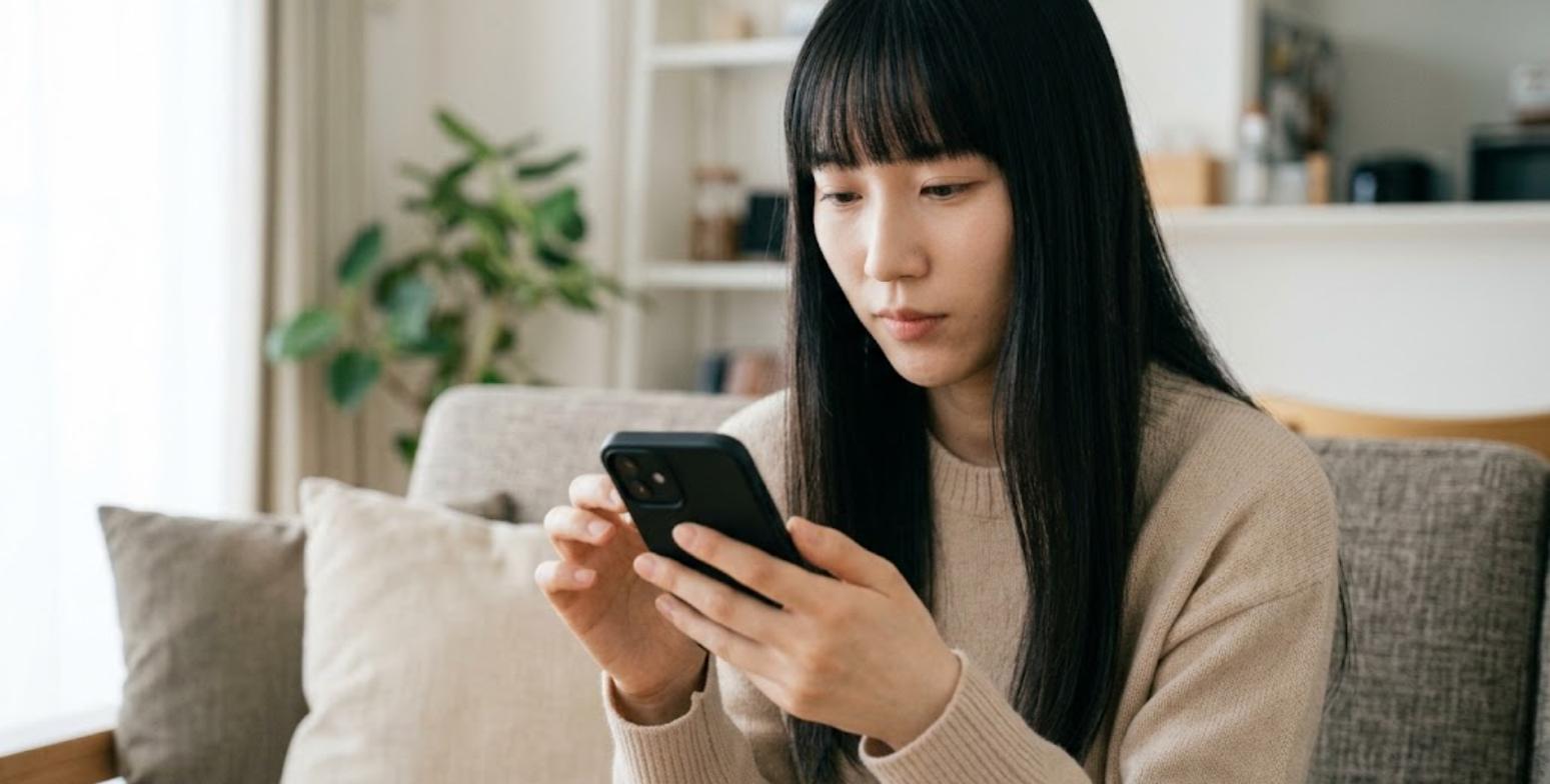 RetroArchにmGBAコアを入れて設定する女性
