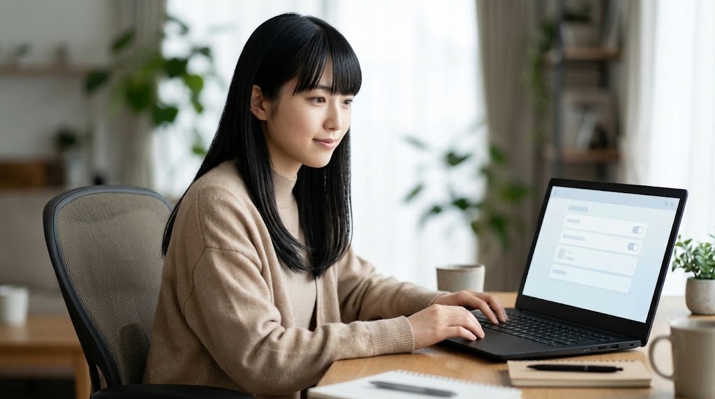 Flycastの一般タブで言語とリージョンを設定する様子