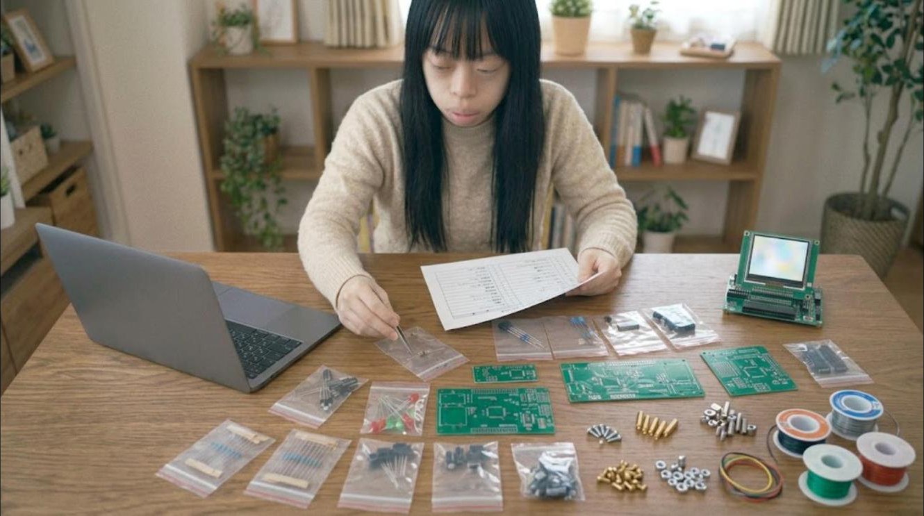 OSCRの部品を部品表と照合する