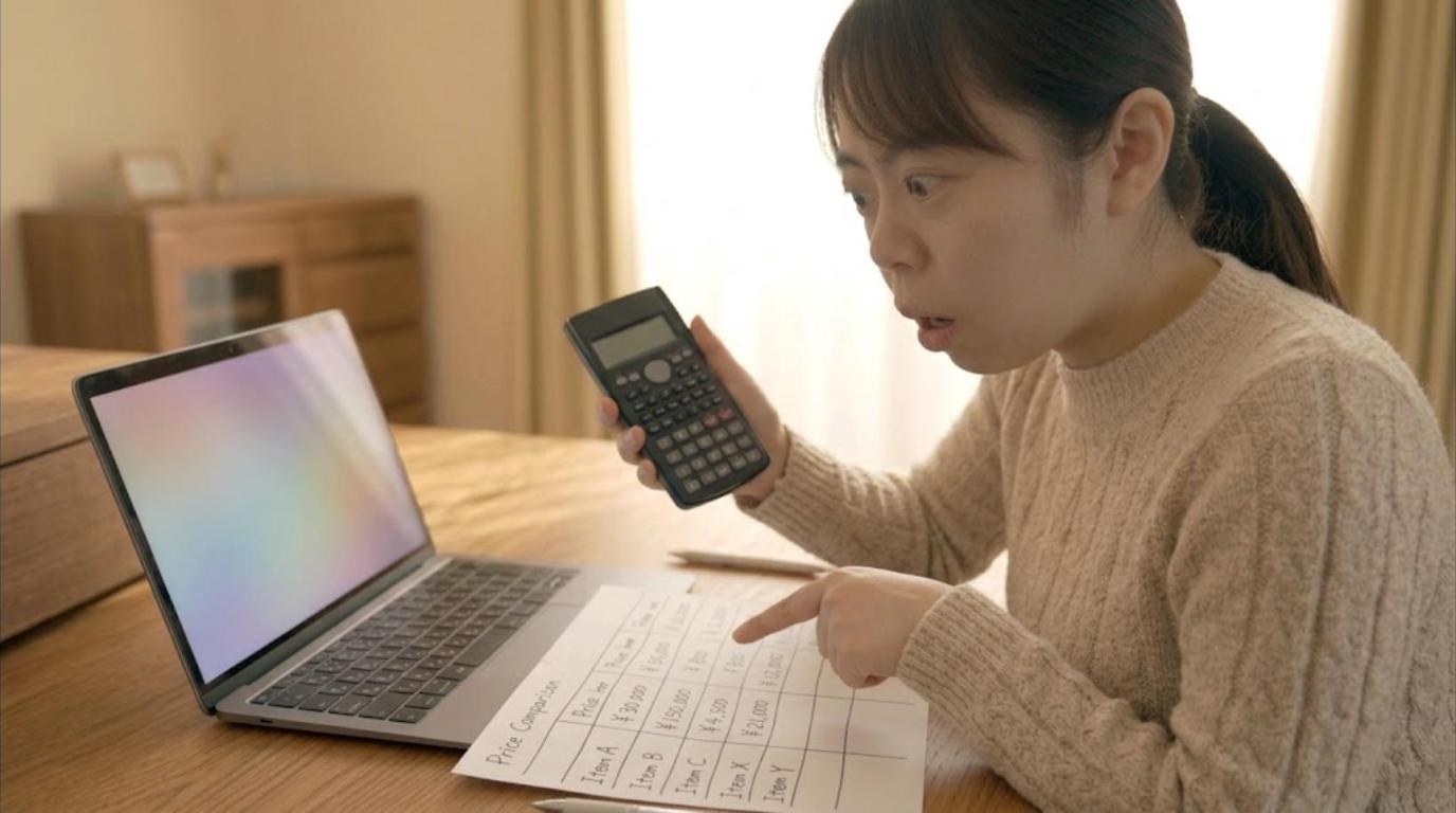 microSD Expressの1GBあたり価格を比較した表