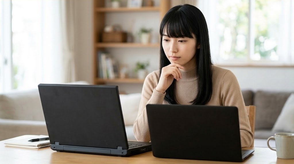 昔から使われてきたDeSmuMEと新しいエミュレーターを見比べる様子