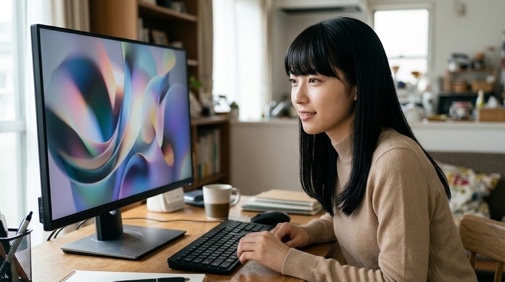 DSのエミュレーターで3Dの描画方式と解像度を調整する様子