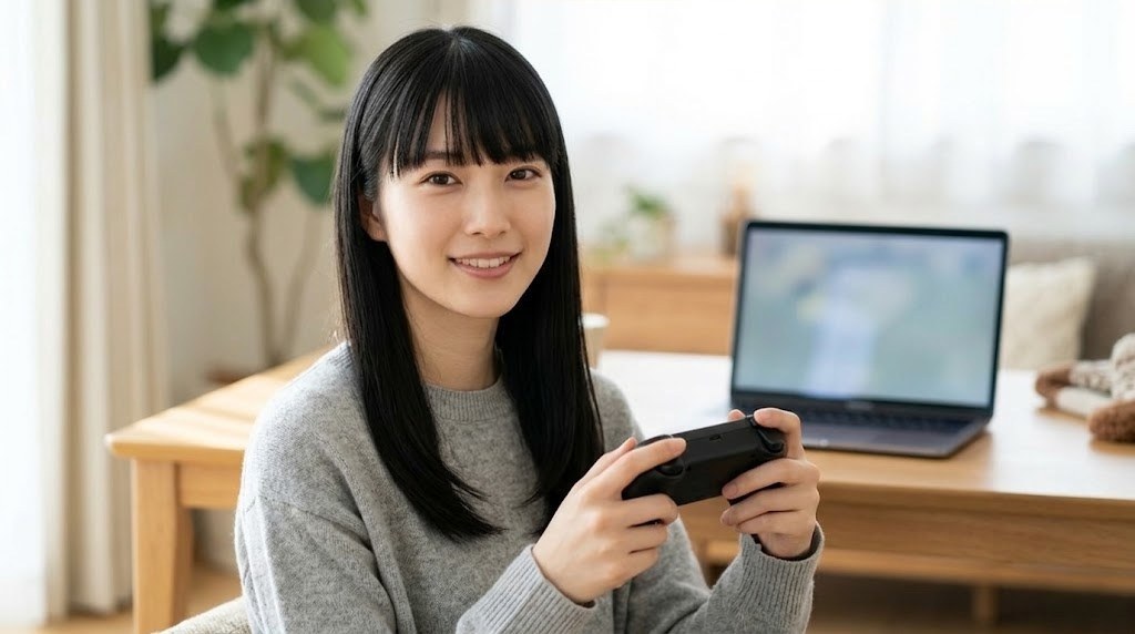 自分に合ったDSのエミュレーターを選んでゲームを楽しむ様子