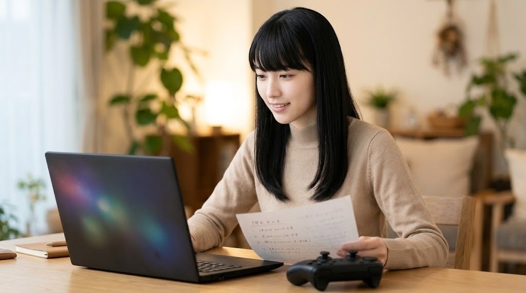 パソコンでMesenを使ってPCエンジンとスーパーファミコンを切り替えて遊ぶ様子